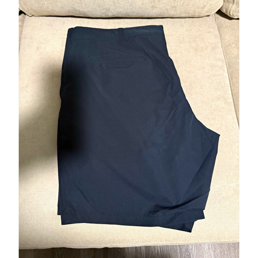 J.CREW Men's Black Solid Shorts Regular Fit 9" Inseam Pre-Owned Good